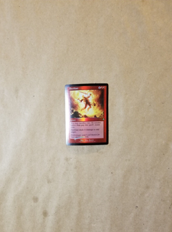 MTG Magic Dominaria Remastered X1 RETRO FRAME FOIL Fireblast (NM/MINT) - Image 1