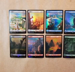 MTG Assassin's Creed FOIL Basic Land Set of 10 (NM/MINT) One of Each Artwork! - Image 3