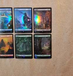 MTG Assassin's Creed FOIL Basic Land Set of 10 (NM/MINT) One of Each Artwork! - Image 4
