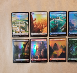 MTG Assassin's Creed FOIL Basic Land Set of 10 (NM/MINT) One of Each Artwork! - Image 5