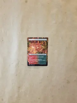 MTG Magic Double Masters 2022 X1 BORDERLESS Gruul Turf (NM/MINT) - Image 1