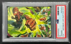 2025 Magic: The Gathering MTG Marvel Spider-Man Art Series Kapow! #17/54 PSA 10 - Image 1