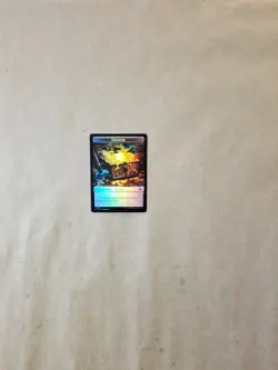 MTG Magic Outlaws of Thunder Junction X1 FOIL Beau / Treasure Token (NM/M) - Image 2