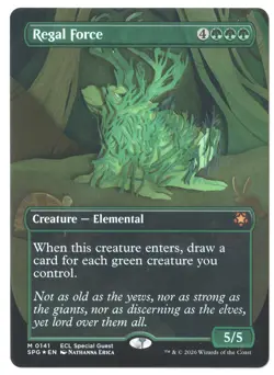 MTG Regal Force #0141 Special Guest Lorwyn Eclipsed FOIL Mythic Rare NM IN HAND - Image 1