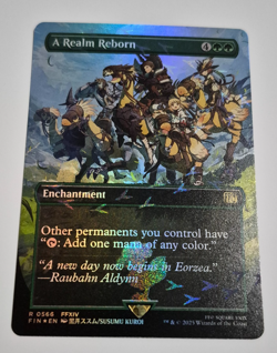 Magic MTG Final Fantasy A Realm Reborn Chocobo Track Foil Rare NM - Image 1