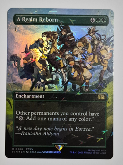 Magic MTG Final Fantasy A Realm Reborn Chocobo Track Foil Rare NM - Image 2