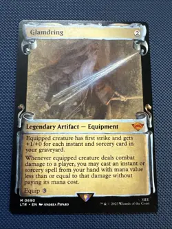 MTG Glamdring (Showcase Scrolls) : The Lord of the Rings (LTR) NM - Image 1