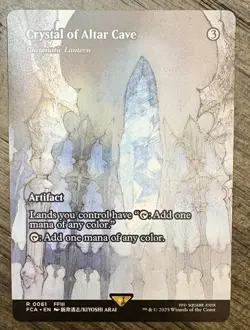 Magic the Gathering Final Fantasy 3 - Crystal of Altar Cave - 61 - Borderless - Image 1