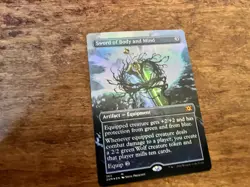 Sword of Body and Mind (Borderless) Double Masters Foil - Image 1