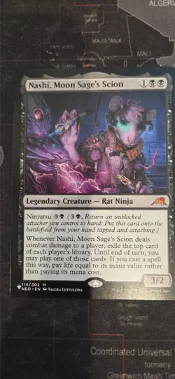 MtG Nashi, Moon Sage's Scion - Image 1