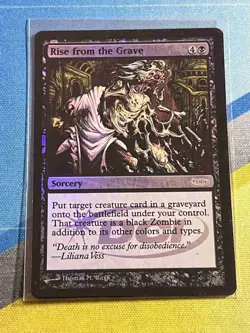 Magic the Gathering MTG WPN Promo RISE FROM THE GRAVE Foil - Image 1