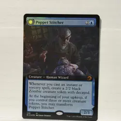 Poppet Stitcher (Extended Art) #339 (Foil) Midnight Hunt MID Magic MTG - Image 1