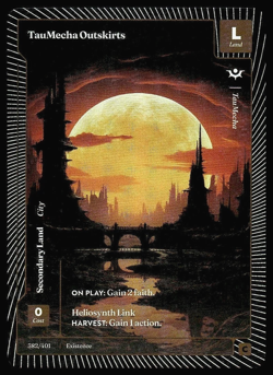 Wonders of the First Existence #382/401 Taumecha Outskirts - Foil - Image 1