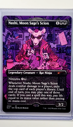 MTG Magic the Gathering Secret Lair 30th Countdown 2022 Nashi Moon Sage's Scion - Image 1
