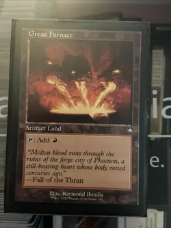 Great Furnace (Retro Frame) Commander: the Brothers' War Regular - Image 1
