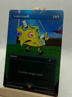 Counterspell 1933 Rainbow Foil Spongebob Secret lair Drop SLD MTG NM - Image 2