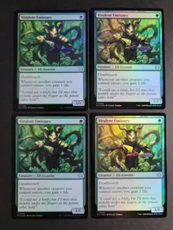 Virulent Emissary (X4 Foil) Uncommon MTG Lorwyn Eclipsed - Image 1