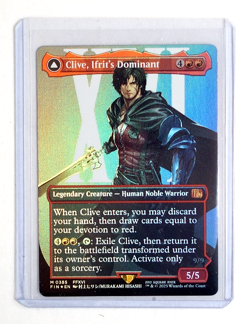 Clive, Ifrit's Dominant Legendary Creature - Human Noble Warrior #385 New Foil - Image 1
