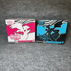 Lot of 2 Pokemon ETB Black Bolt and White Flare Elite Trainer Box NEW SEALED - Image 1