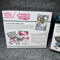 Lot of 2 Pokemon ETB Black Bolt and White Flare Elite Trainer Box NEW SEALED - Image 4