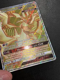 Pokemon TCG Ultra Necrozma GX Full Art 127/131 Sm-Forbidden Light Holo - LP - Image 2
