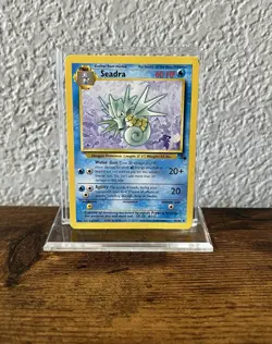 Pokemon TCG Seadra Fossil 42/62 Regular 1999-2000 Wizards Base Set Uncommon - Image 1