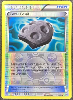 Pokemon - Cover Fossil - 79/101 - Reverse Holo - Plasma Blast - NM/M - Image 1