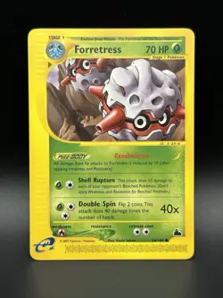 Forretress 56/144 Pokemon Skyridge NM - 0098 - Image 1
