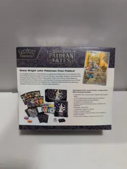 Pokemon TCG Scarlet & Violet Paldean Fates Elite Trainer Box Factory Sealed - Image 3