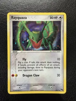 Rayquaza 3/17 - Holo Rare - Pop Series 1 Pokemon TCG LP/MP - Image 1