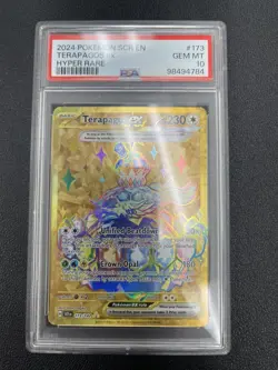PSA 10 - 2024 POKEMON SCR EN-STELLAR CROWN 173 TERAPAGOS EX - Image 1