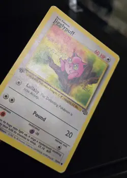 Pokemon TCG - JIGGLYPUFF - 1ST EDITION - 54/64 - JUNGLE (1999) - WOTC - MP - Image 2