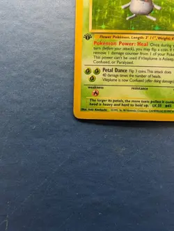 Pokemon Vileplume: 1st Edition Jungle HOLO #15 - NM - Image 5