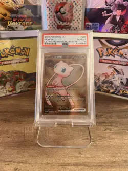 2023 POKEMON SV 151 - MEW EN #205/165 MEW EX ULTRA-PREMIUM COLLECTION PSA 10 - Image 1