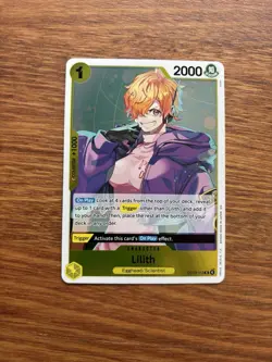 Lilith OP13-113 Foil Rare ONE PIECE Card Game TCG - Image 1