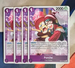 One Piece TCG Porsche EB04-037 C Playset (x4 Cards) - Image 1
