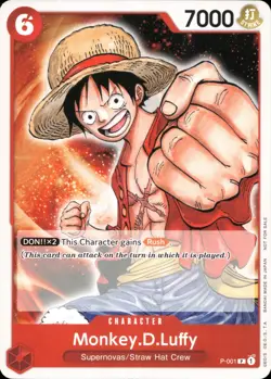 One Piece TCG • Monkey.D.Luffy (P-001) • Promo • ENG/NM - Image 1