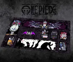 One Piece Table Playmat Gecko Moria OPCG TCG CCG Play Pad Trading Card Game Mat - Image 1