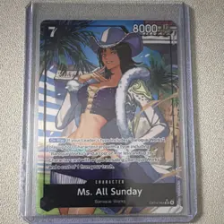 Ms. All Sunday Alternate Art OP14 Foil | One Piece Card Game NM - Image 1
