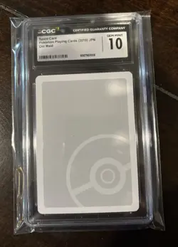 2019 POKEMON PLAYING CARDS OLD MAID - JPN SPARE CARD CGC 10 .. - Image 1