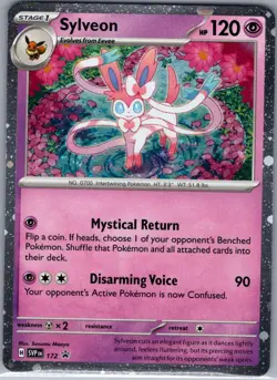 Sylveon - (Cosmos Holo) 172 Scarlet & Violet Promo Cards - Pokemon Card - NM - Image 1