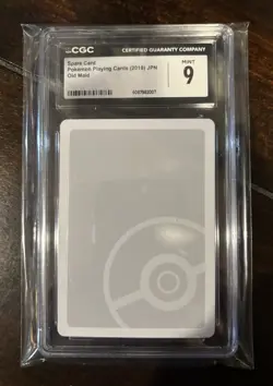 2019 POKEMON PLAYING CARDS OLD MAID - JPN SPARE CARD CGC 9 - Image 1