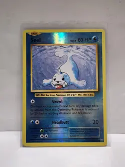 Seel 28/108 XY Evolutions Reverse Holo Pokemon TCG Card [ENG] - Image 1