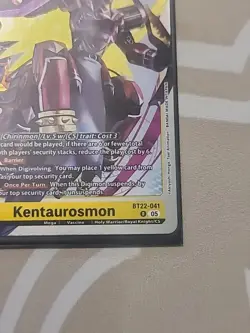 Digimon Card Game Kentaurosmon BT22-041 R Cyber Eden - Image 4
