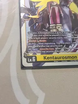 Digimon Card Game Kentaurosmon BT22-041 R Cyber Eden - Image 5