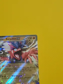 Pokemon TCG Scarlet & Violet Koraidon EX Double Rare Card 125/198 - Image 2