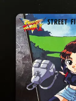 Chun-Li Street Fighter II V Card #12 BANDAI CAPCOM Japanese Game Anime JAPAN - Image 2