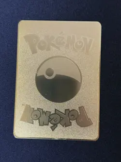 Pokemon gold metal Inspired Card Arceus Vmax For Display Art Gift - Image 2