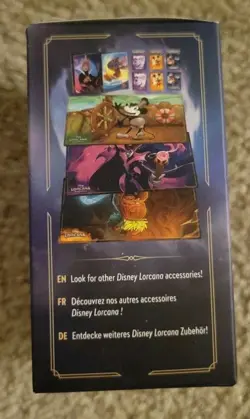 Disney LORCANA: FIRST CHAPTER TCG MICKEY MOUSE 80-Card DECK BOX RAVENSBURGER NEW - Image 4