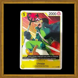 One Piece Card Game - Usopp (OP07-099) Prerelease Promo English - Image 1